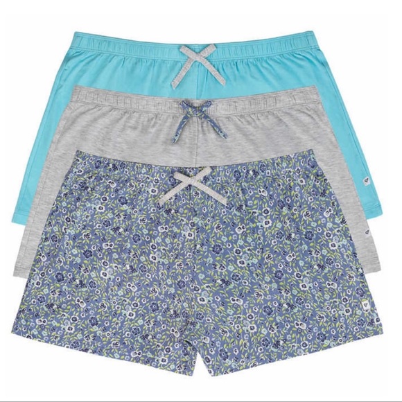 Jane and Bleecker Ladies' Sleep Short, 3-pack (Blue - XL) - Picture 5 of 6